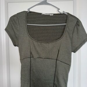 Lush Sage Green Textured Blouse